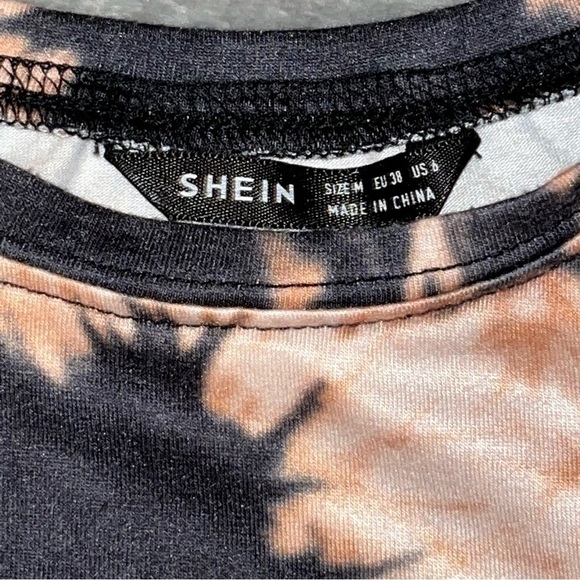 Shein Crop Top Tie Dye, Hawaii, and Marble Print Tank Top Bundle Size Medium - Picture 4 of 13